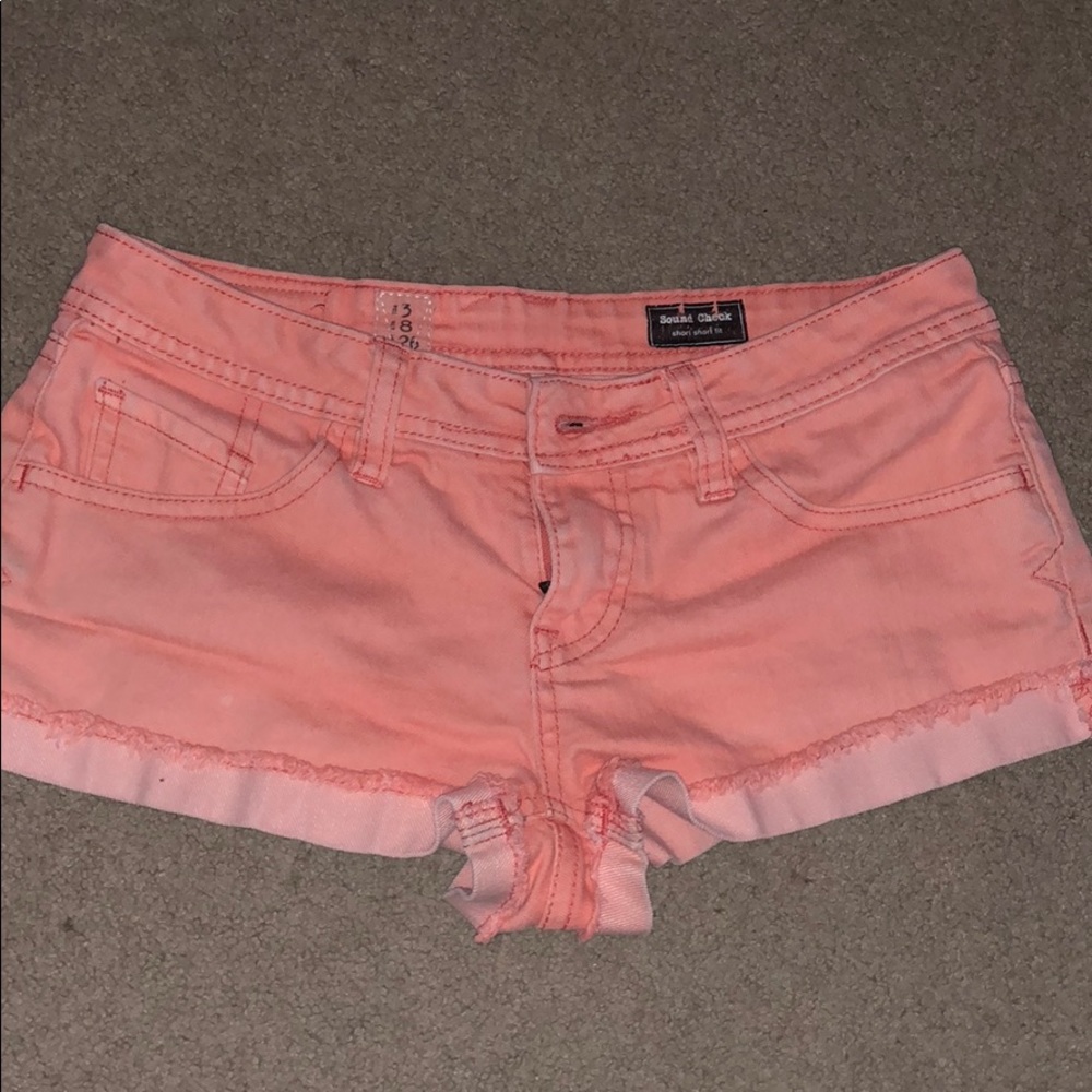 Coral shorts